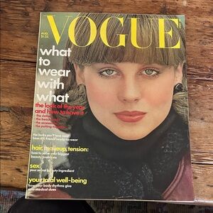 Vogue Magazine August 1975